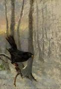 unknow artist, Bird on a Three Branch